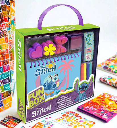FUN BOX CAIXINHA DIVERTIDA - STITCH