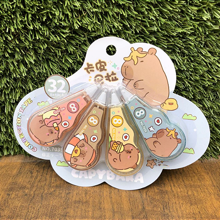 KIT 4 CORRETIVOS CAPIVARA - FITA