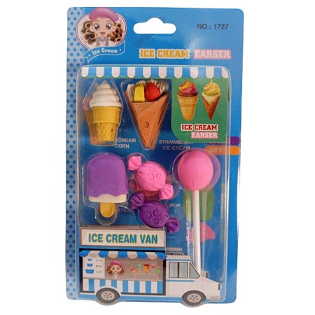 KIT BORRACHAS SORVETE