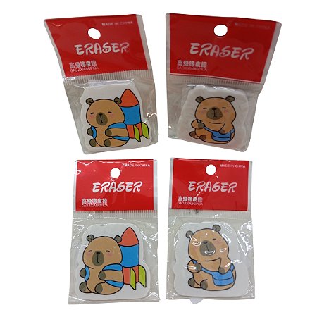 BORRACHA CAPIVARA (BRANCA)