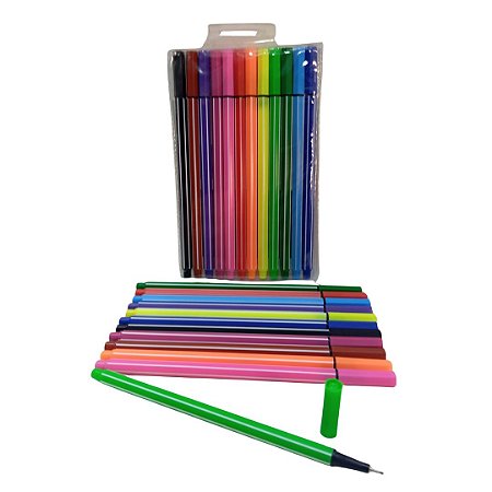 CANETA FINE LINE 12 CORES