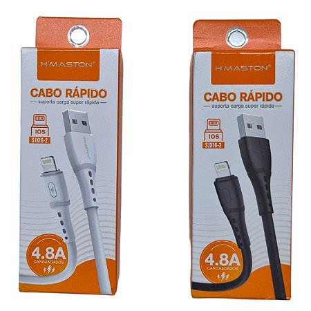 CABO RAPIDO IOS -1M SJX16-2 - 4.8A HMASTON