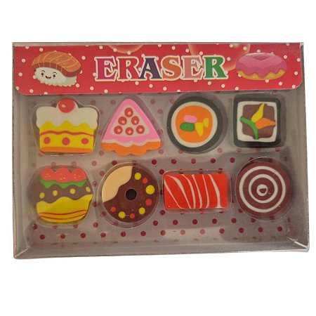 KIT 8 BORRACHAS SOBREMESA