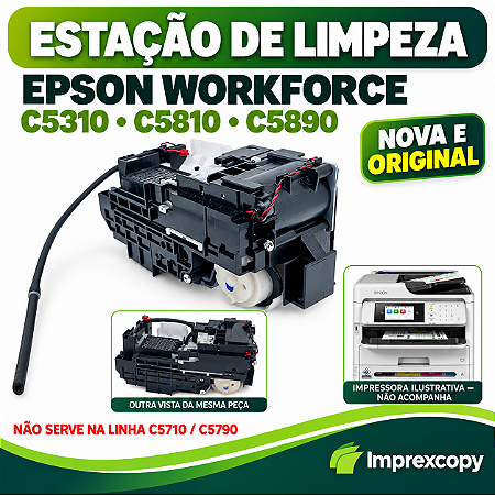 ESTACAO DE LIMPEZA EPSON WF C5810 C5390 C5890 - ORIGINAL