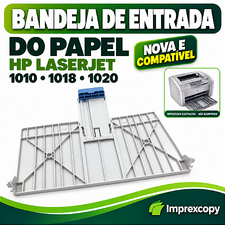 BANDEJA DE ENTRADA DO PAPEL HP LASERJET 1010 1018 1020