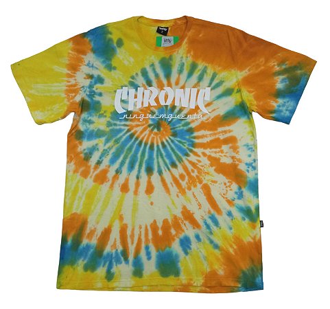 Camiseta Chronic Tie Dye - LoYal SkateShop