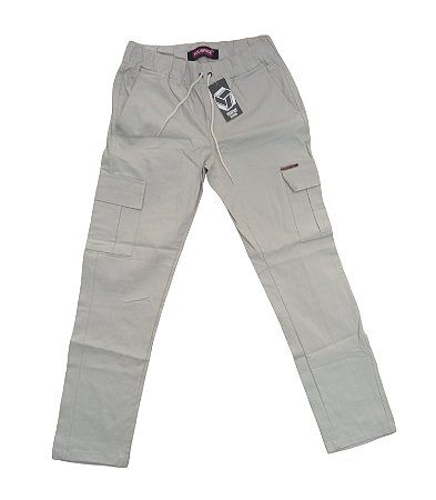 Calça Cargo Sarja  Your Face