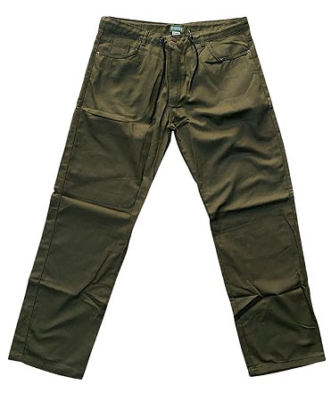 Calça Sarja Stickers Verde