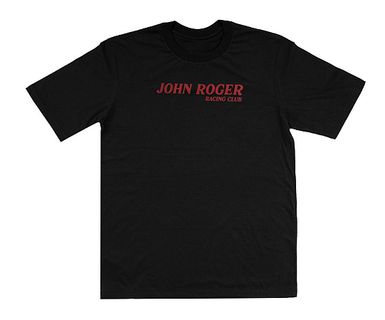CAMISETA BASIC LIGTH JOHN ROGER RACING CLUB - PRETO