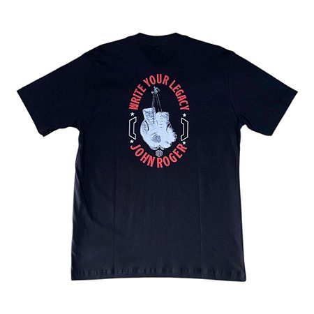CAMISETA BASIC LIGTH JOHN ROGER BOXING - PRETO
