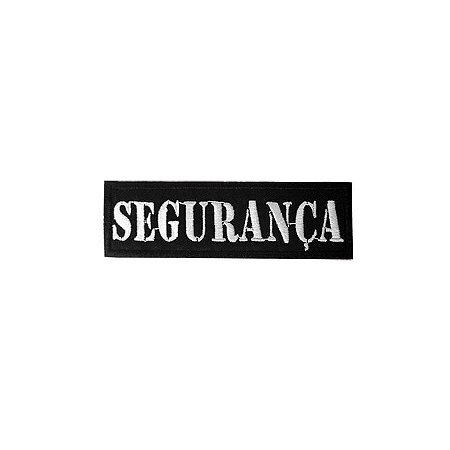 PATCH BORDADO SEGURANÇA PEQUENO - 1.341120