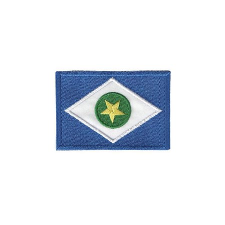 PATCH BORDADO BANDEIRA MATO GROSSO - 1.34179