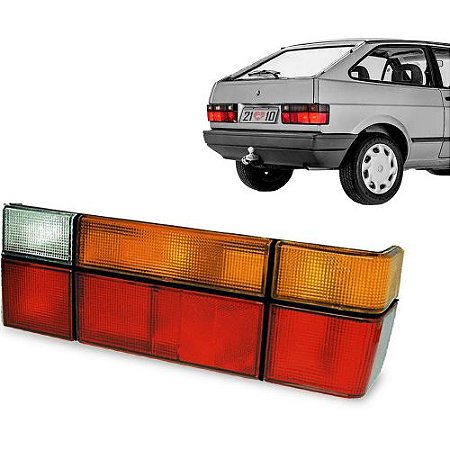 Lanterna Traseira Gol Quadrado 1987 A 1994 Direito Âmbar