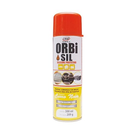 Silicone Spray Protetivo Lubrificante Multiuso Orbisil 300ml