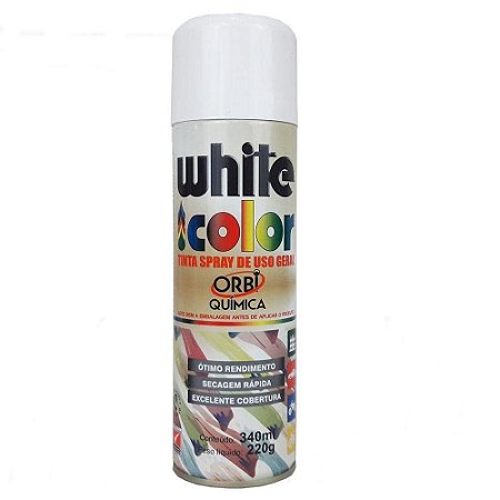 Tinta Spray Branco 340Ml 220G