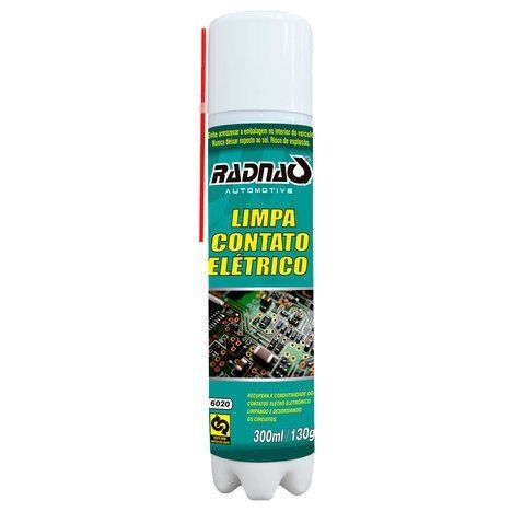 Spray Limpa Contatos Elétrico Eletrônicos Radnaq 300ml