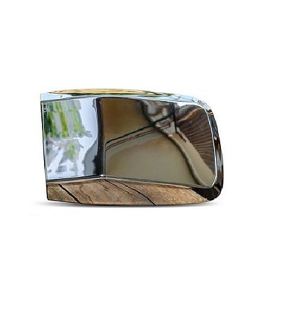 Aplique Cromado Retrovisor Gol Quadrado 1988 A 1994 Esquerdo