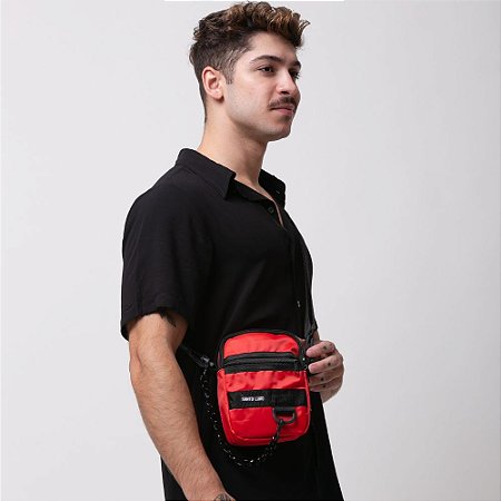 Shoulder Bag Santo Luxo Man Red