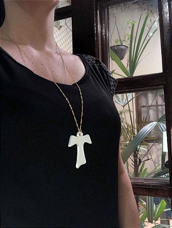 Colar Cruz de Tau - Cruz de São Francisco
