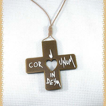 Colar Cor Unum in Deum