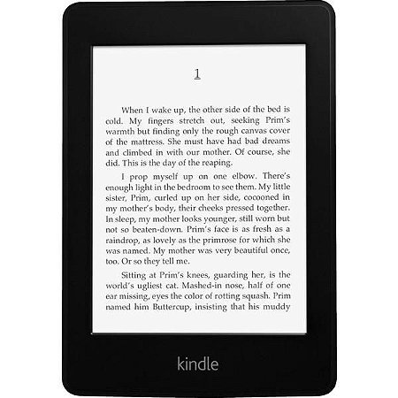 E-Reader Kindle Paperwhite, Wi-Fi, 4GB Preto AO0456