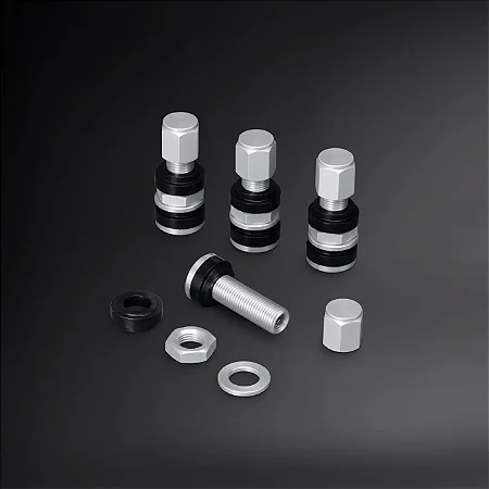 Válvula para Rodas Enkei - Prata - (Jogo c/ 4 unidades)