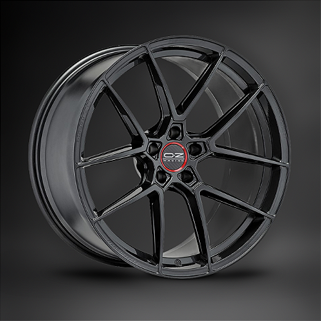 Jogo de Rodas OZ Racing Estrema GT HLT Hyper Titanium Aro 19x9,5 ET15 e 20x10,5 ET14 5x112
