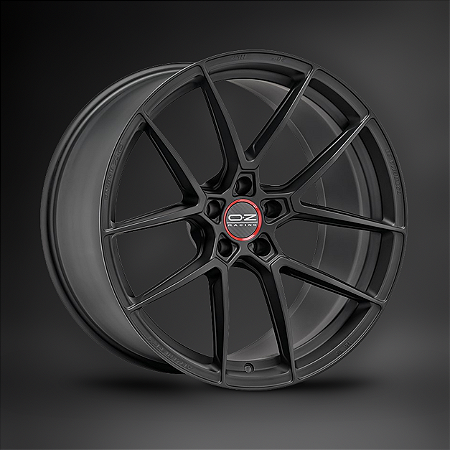 Jogo de Rodas OZ Racing Estrema GT HLT Satin Black Aro 20x9,5 ET15 e 20x10,5 ET14 5x112