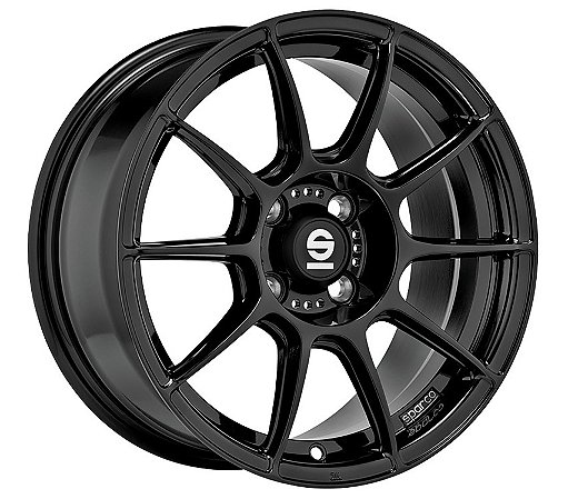 Sparco Wheels FF1 Gloss Black 4x100 15x7 ET35