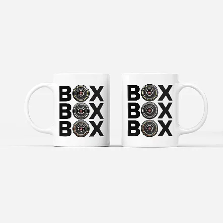 Caneca Box Box Box