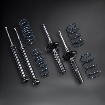Racingline - CUP Kit (Molas + Amortecedores) - MQB VW GTI/GLI MK7, Audi A3 8V e 8Y