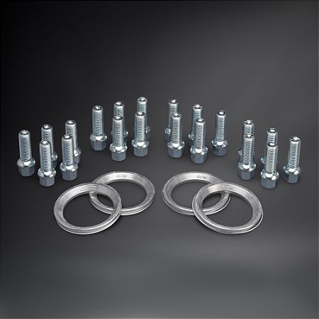 Kit OZ Boccole Centrale 57,06 - S + M14x1,5 (Anel Centralizador + Parafuso Lob)