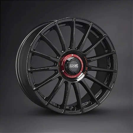 OZ Superturismo Evoluzione Gloss Black Red Let. 5x114,3 18x8 ET45
