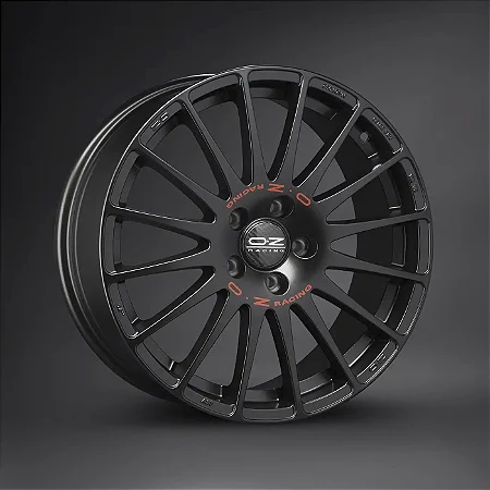 OZ Superturismo GT Matt Black 5x114,3 18x8 ET40