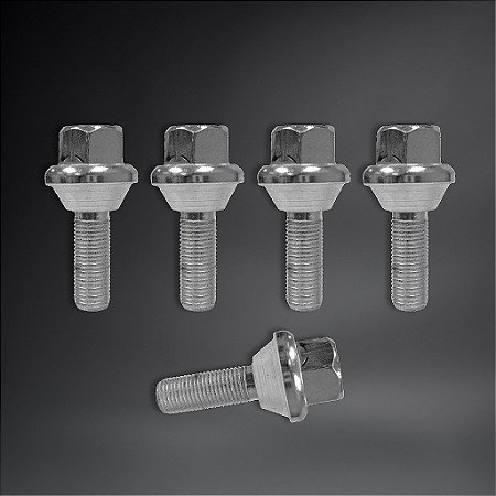 Parafusos de Reposição Roda OZ Racing M14x1.5 Deslizante Cônico - Kit c/ 5 Unidades