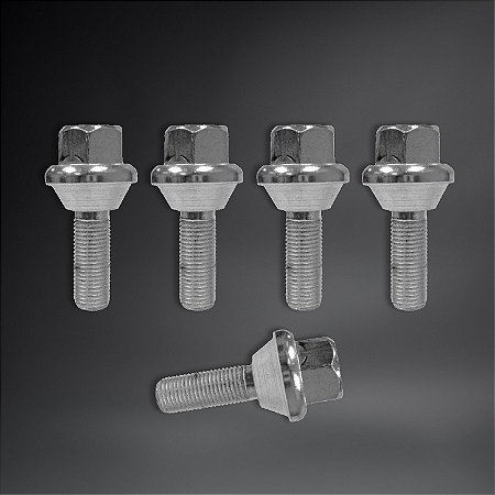 Parafusos de Reposição Roda OZ Racing M12x1.25 Deslizante Cônico - Kit c/ 5 Unidades