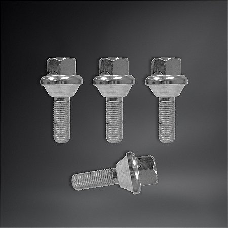 Parafusos de Reposição Roda OZ Racing M12x1.25 Deslizante Cônico - Kit c/ 4 Unidades