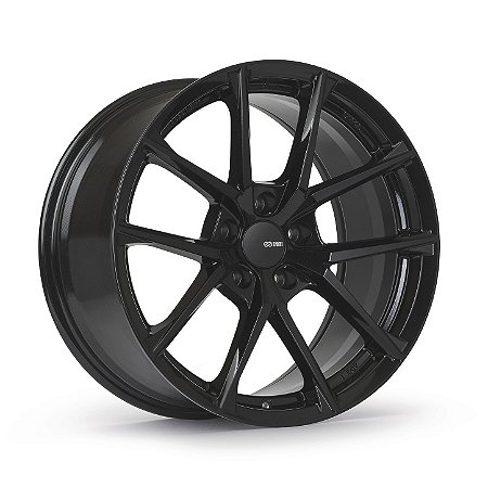 Jogo de Rodas Enkei Helix Gloss Black Aro 18x9,5 5x120 ET45