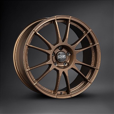 Jogo de Rodas OZ Racing Ultraleggera HLT Matt Bronze Aro 19x9 ET25 e 19x8 ET45 5x112