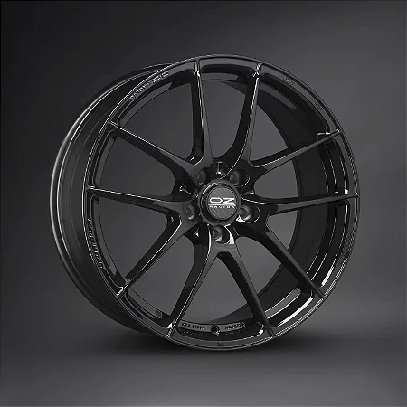 Jogo de Rodas OZ Racing Leggera HLT Gloss Black Aro 18x8 5x114,3 ET45