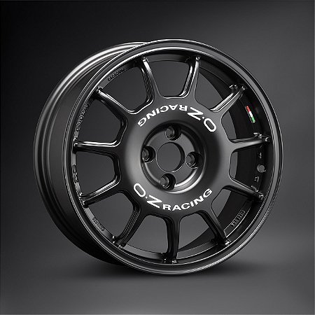 OZ Leggenda Matt Black 4x100 17x7 ET37