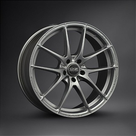 Jogo de Rodas OZ Racing Leggera HLT Grigio Corsa Aro 18x8 5x105 ET40