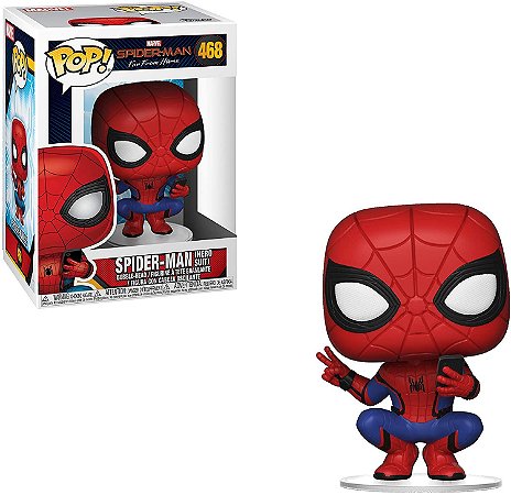 Pop! Spider Man Far From Home - Spider Man (hero Suit) #468