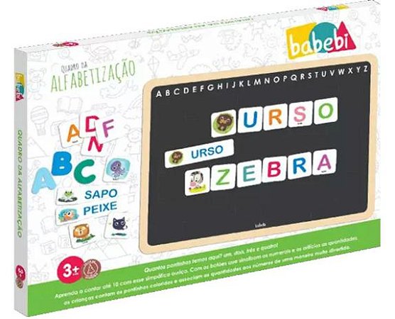 QUADRO DA ALFABETIZACAO Babebi