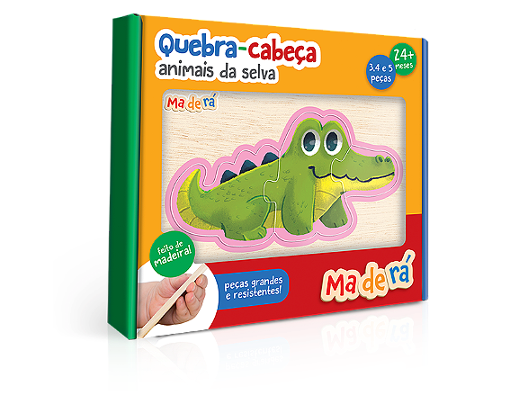 Quebra-cabeça Animais da Selva