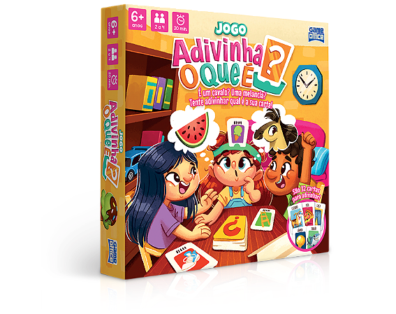 Jogo Adivinha o que é