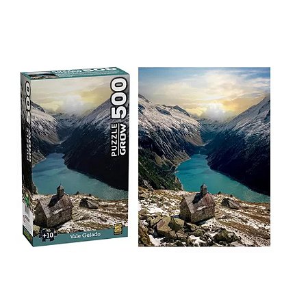 Puzzle 500 peças Vale Gelado