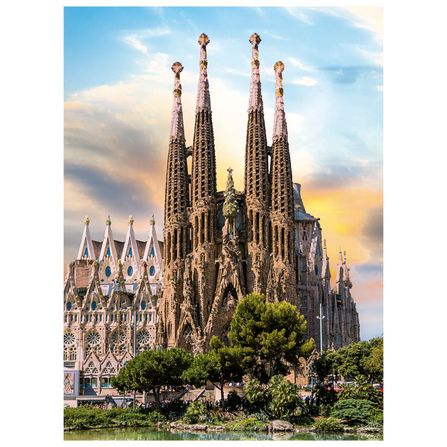 Puzzle 500 peças Basilica da Sagrada Família