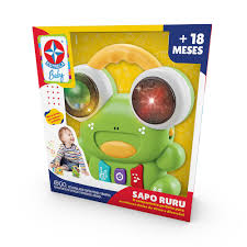 Brinquedo Educativo Sapo Ruru Estrela