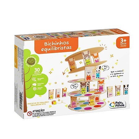 Jogo Educativo Bichinhos Equilibristas